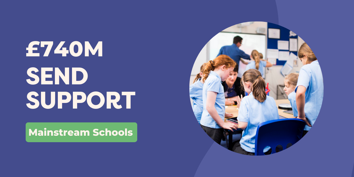 UK Government Announces £740 Million Funding Boost for SEND Support in Mainstream Schools