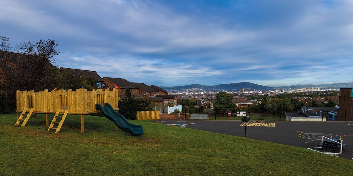 Leadhill Primary School Outdoor Play Area