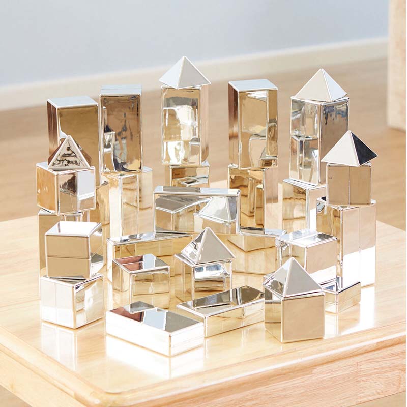 Metallic block shop