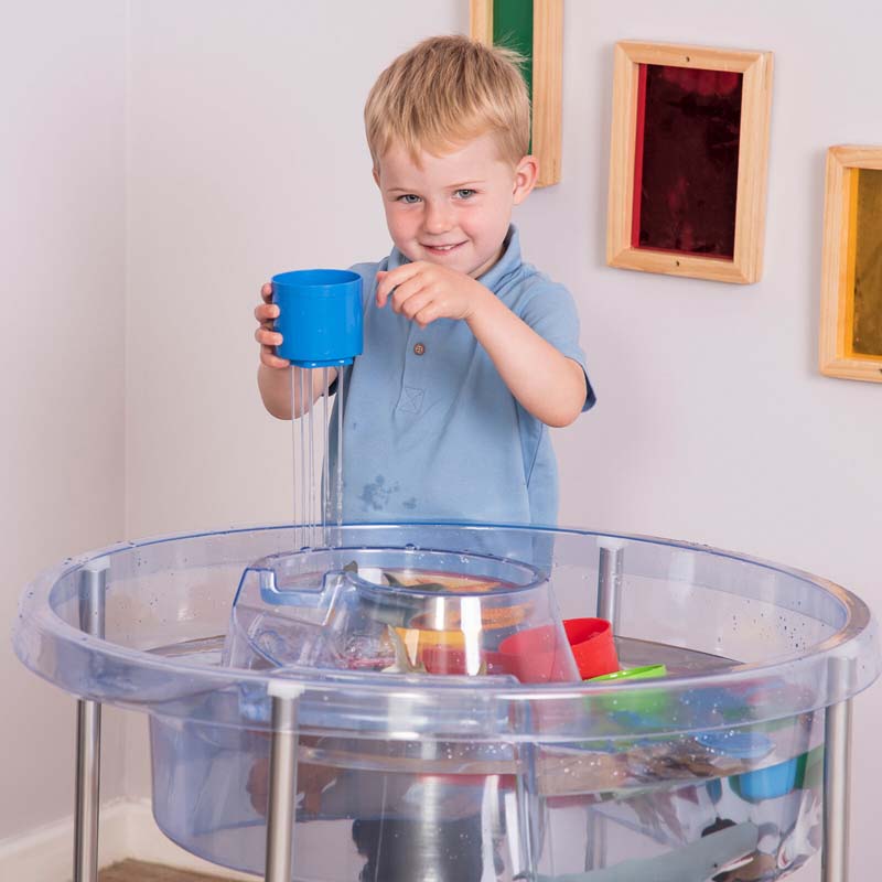 Circular Sand and Water Tray Creative Activity