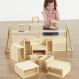 Giant Wooden Hollow Building Blocks 36pk | Creative Activity