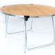 Gopak Round Folding Tables Diameter 1200mm Red H58.4cm | Creative Activity