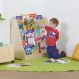 Single Sided Bookstand with Five Shelves | Creative Activity