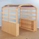 Wooden Indoor Lightcatcher Den with Storage | Creative Activity