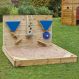 Outdoor Wooden Sand Wall | Creative Activity