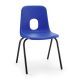 Hille Series E Shell Chair Seat height 380mm Blue | Creative Activity