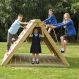 Large Outdoor Wooden Climbing Prism | Creative Activity
