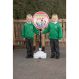 Buddy Stop Playground Sign With Stand 167cm | Creative Activity
