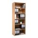Wooden Shelving Storage Bookcases W80XD47cm H2140mm Beech | Creative Activity