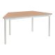 Gopak Enviro Trapezoidal School Table Acid Green H640mm | Creative Activity