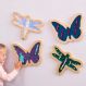 Mark Making Sequin Butterflies and Dragonflies | Creative Activity