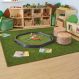 Artificial Grass Mats Rectangle Grass Mat 1.2m x 2m | Creative Activity