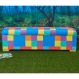 Giant Patchwork Furniture Range Ottoman | Creative Activity