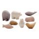 Tactile Small World Play Stone Animals | Creative Activity