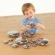 Sensory Mirrored Stacking Pebbles Silver 20pk | Creative Activity