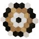 Wooden Hexagon Construction Set | Creative Activity