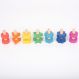 Rainbow Wooden Nuts & Bolts Pk 7 | Multi Sensory Environments | Creative Activity