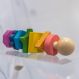 Rainbow Wooden Shape Twister | Multi Sensory Environments | Creative Activity