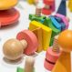 Rainbow Wooden Shape Twister | Multi Sensory Environments | Creative Activity