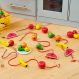 Wooden Lacing Fruits | Multi Sensory Environments | Creative Activity