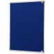 Tamperproof Lockable Noticeboards H600 x W900mm Blue | Creative Activity