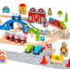 Small World Wooden Town Road & Rail Set | Early Years | Creative Activity