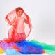 Rainbow Organza Fabric Pk 7| Multi-Sensory Environments | Creative Activity
