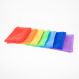 Rainbow Organza Fabric Pk 7| Multi-Sensory Environments | Creative Activity