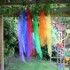 Rainbow Organza Fabric Pk 7| Multi-Sensory Environments | Creative Activity