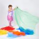 Rainbow Organza Fabric Pk 7| Multi-Sensory Environments | Creative Activity
