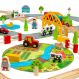 Small World Wooden Rural Road & Rail Set 80pcs | Early Years | Creative Activity