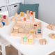 Wooden Gem Building Blocks Pack 39 with Tray | Multi Sensory Environments | Creative Activity