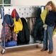 Cloakroom Trolley c/w 15 double hooks per side | Creative Activity