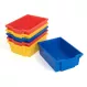 Gratnells Storage Trays 6 Pack Multicoloured Deep | Creative Activity