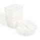 Gratnells Storage Trays 6 Pack Clear Extra Deep | Creative Activity
