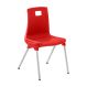 Metalliform ST Chair Seat height 350mm Red | Creative Activity