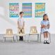 Oslo Modern Chair - Seat Height 260mm. Pack of 4 | Multi-Sensory Environments | Creative Activity