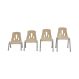 Oslo Modern Chair - Seat Height 350mm. Pack of 4 | Multi-Sensory Environments | Creative Activity