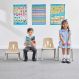 Oslo Modern Chair - Seat Height 350mm. Pack of 4 | Multi-Sensory Environments | Creative Activity