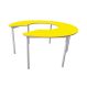 Gopak Enviro Keyhole School Table H590mm Yellow | Classroom Furniture | Creative Activity