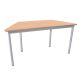 Gopak Enviro Trapezoidal School Table Beech H530mm | Classroom Furniture | Creative Activity