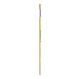 Long Handle Round Hog Bristle Brushes Size 8 - pack of 10 | Creative Activity