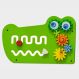 Fine Motor Activity Wall Panels Crocodile | Multi Sensory Environments | Creative Activity