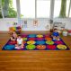 Emotions Faces Rectangular Placement Carpet  | Creative Activity
