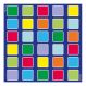 Rainbow Placement Floor Mat Large Square | Classroom Furniture | Creative Activity
