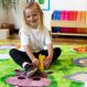 3m x 3m Wild Animals Square Placement Rug | Classroom Furniture | Creative Activity