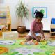 3m x 3m Wild Animals Square Placement Rug | Classroom Furniture | Creative Activity