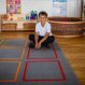 Essentials Rainbow Square Carpet  | Classroom Furniture | Creative Activity