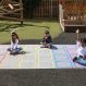 Essentials Rainbow Square Carpet  | Classroom Furniture | Creative Activity