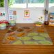 Seasonal Leaves Super Deluxe Carved Carpet | Specialist Furniture | Creative Activity
